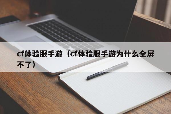 cf体验服手游(cf体验服手游为什么全屏不了)