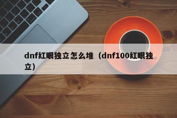 dnf红眼独立怎么堆（dnf100红眼独立）