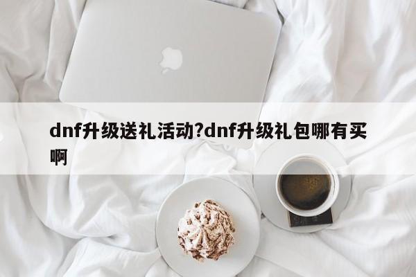 dnf升级送礼活动?dnf升级礼包哪有买啊