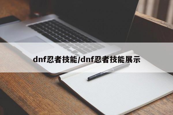 dnf忍者技能/dnf忍者技能展示